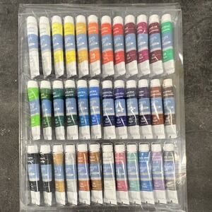 Artist's Loft OIL Paint Set 36 Pieces Assorted Colors Craft Art Beginner Kit